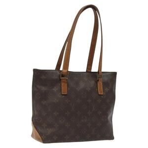 LOUIS VUITTON Monogram Cabas Piano Tote Bag M51148